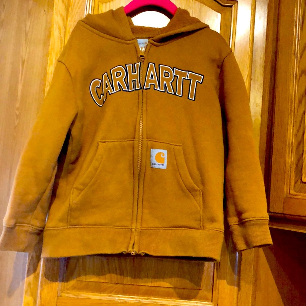Carhart hoodie.